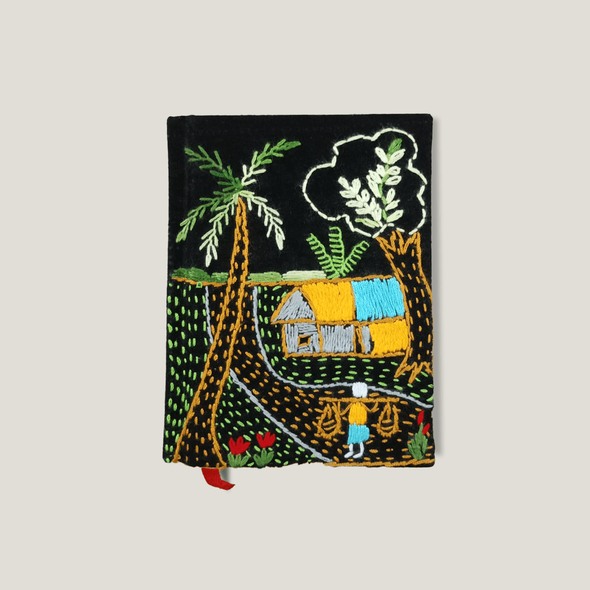 Nakshi Notebook Winter Black (Handy)
