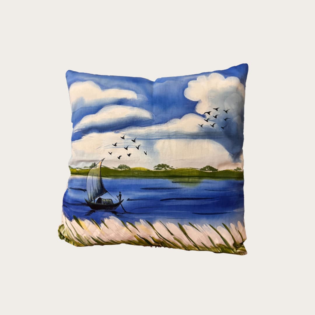 Hand Painted Cushoin Cover- Autumn 