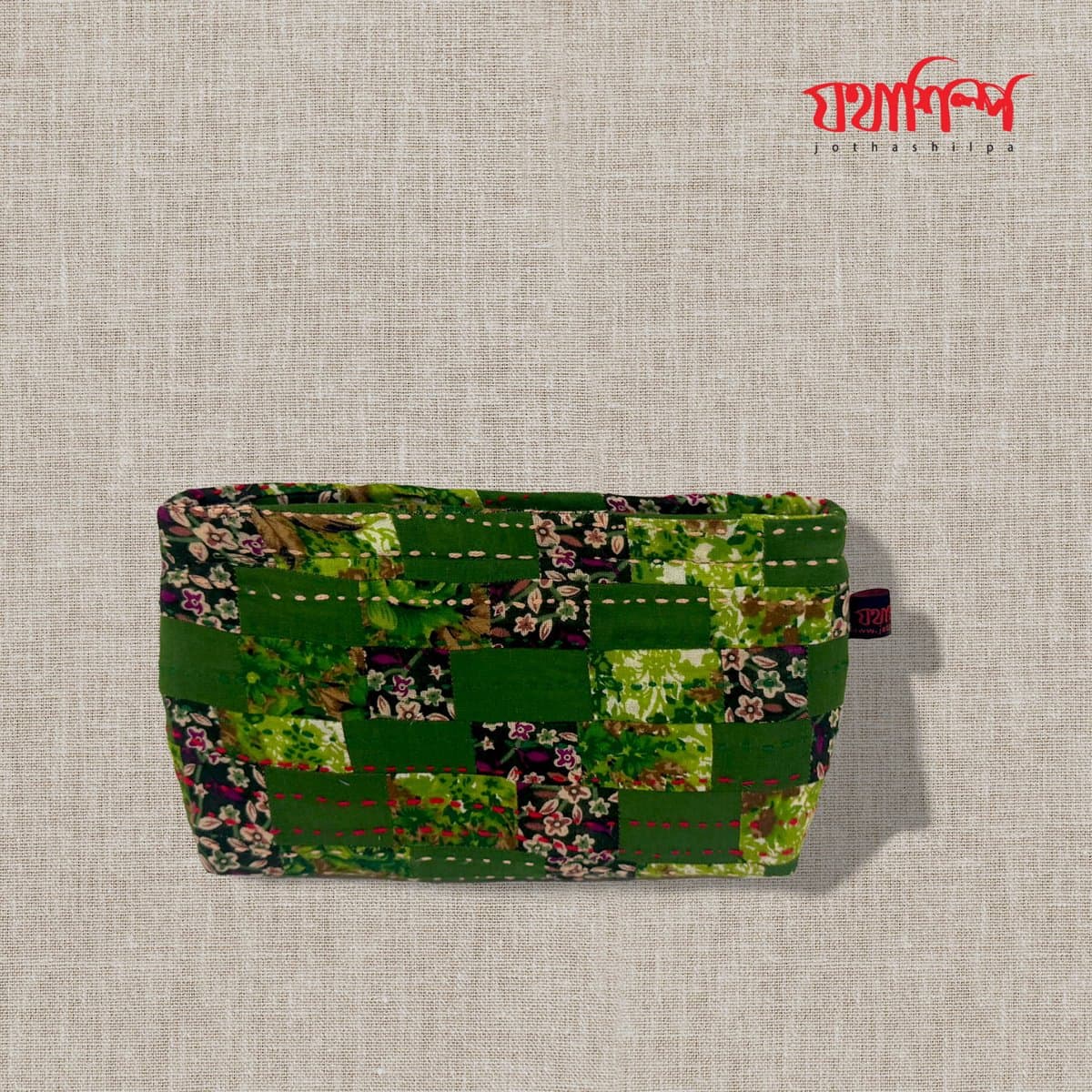Pouch Bag with Patchwork